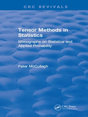 Tensor Methods in Statistics - ebook